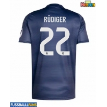 Real Madrid Antonio Rudiger #22 Auswärtstrikot 2025-26 Kurzarm